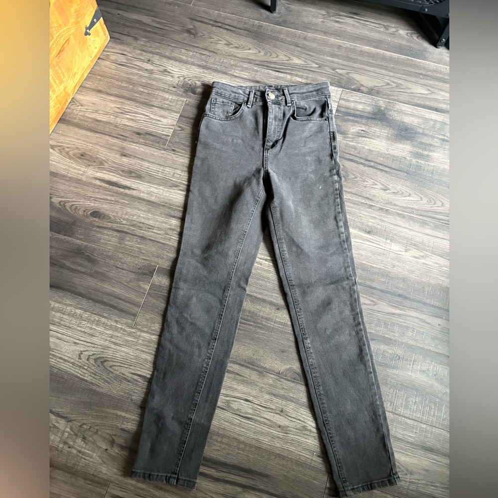 ASOS Black Skinny High-Rise Jeans